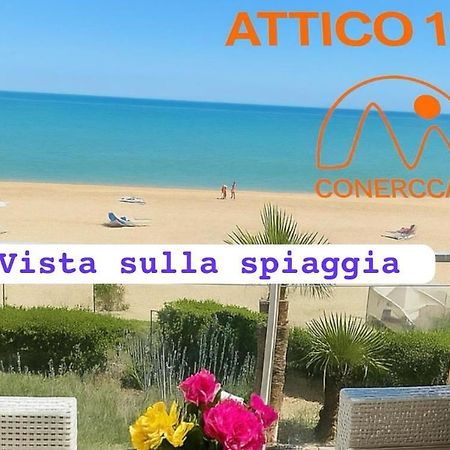 Conero Casa - Marcelli Di Numana In Via Litoranea 101 Sul Mare Vista Spiaggia Con Parcheggio Esclusivo Eksteriør billede